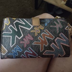 Michael kors logo smartphone wallet